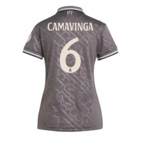 Maglie da calcio Real Madrid Eduardo Camavinga #6 Terza Maglia Femminile 2024-25 Manica Corta